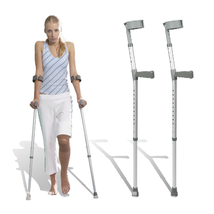 Adjustable Elbow Crutch Walking Stick - Multi-color